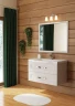 Зеркало SanVit Кантри 120 zcountry120 Зебрано МДФ / ЛДСП, стекло
