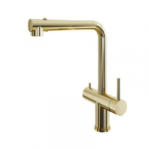 Смеситель для кухни Grandex Aqua Integra-SP 9020491 цвет Золото