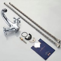 Смеситель для раковины Ledeme H19 1019L Хром латунь