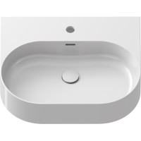 Раковина Ravak Ceramic Slim Wall O 55 XJX01155004 Белая накладная