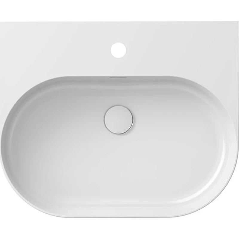 Раковина Ravak Ceramic Slim Wall O 55 XJX01155004 Белая накладная
