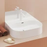 Раковина Ravak Ceramic Slim Wall O 55 XJX01155004 Белая накладная