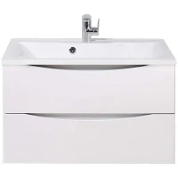 Тумба под раковину BelBagno Marino 80 MARINO-800-2C-SO-BO-P подвесная Bianco Opaco МДФ / ЛДСП