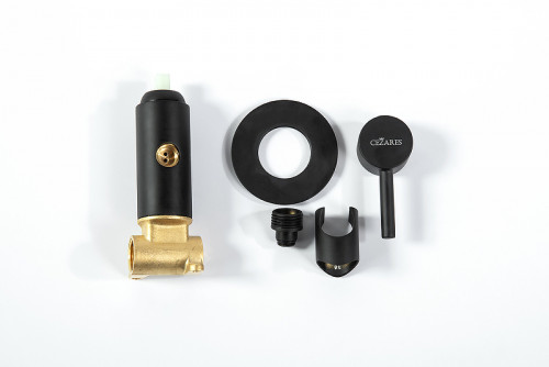 Смеситель для душа Cezares Czr CZR-DA1-NOP Черная матовая латунь встраиваемый