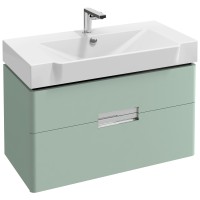 Тумба под раковину Jacob Delafon Reve 79 EB1135-G95 подвесная Оливковый МДФ / ЛДСП