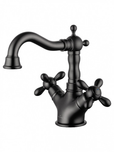 Смеситель для раковины Wonzon &amp; Woghand Retro WW-88139020-BGM цвет Темный графит