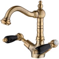 Смеситель для раковины Caprigo Adria-Classic Black Edition 03B-526-vot Бронза латунь