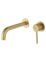 Смеситель для раковины Wonzon & Woghand Stick WW-88869017-BG цвет Брашированное золото