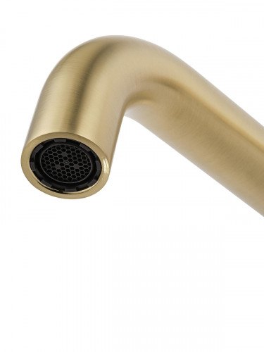 Смеситель для раковины Wonzon & Woghand Stick WW-88869017-BG цвет Брашированное золото