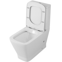 Унитаз компакт Owl 1975 Gap Ruta-G OWLT200901 без бачка с сиденьем Микролифт фарфор напольный