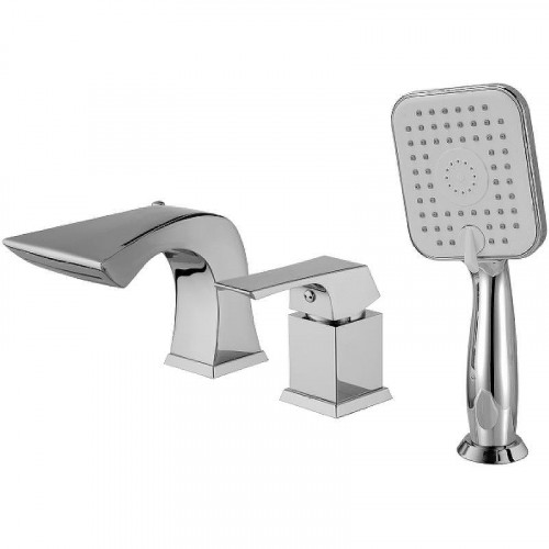 Смеситель на борт ванны Lemark Unit LM4545C Хром