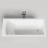 Ванна из искусственного камня Salini Cascata 170х75 104123M Белая матовая