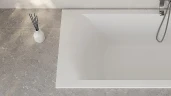 Ванна из искусственного камня Salini Cascata 170х75 104123M Белая матовая