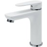 Смеситель для раковины Aringa Рейн AR02008WH Белый латунь