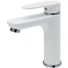 Смеситель для раковины Aringa Рейн AR02008WH Белый латунь