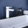 Смеситель для раковины Aringa Рейн AR02008WH Белый латунь
