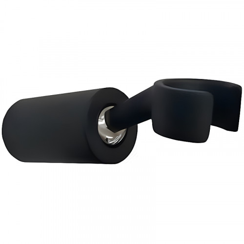 Держатель ручного душа Paffoni ZSUP020NO Черный матовый латунь на стену