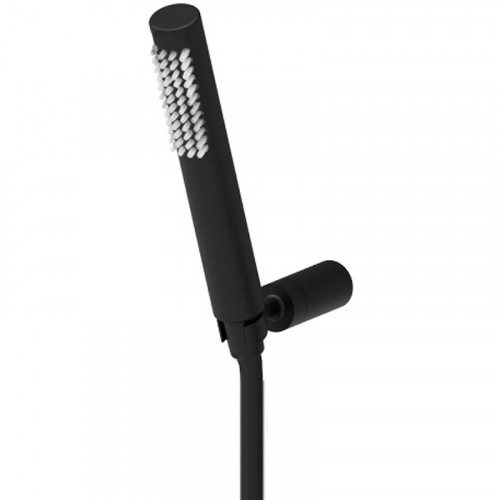 Держатель ручного душа Paffoni ZSUP020NO Черный матовый латунь на стену