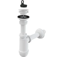 Сифон для раковины Alcaplast A421 Белый