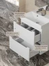 Тумба с раковиной Uperwood Tanos 60 291020225 подвесная цвет Белый матовый