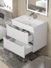 Тумба с раковиной Uperwood Tanos 60 291020225 подвесная цвет Белый матовый