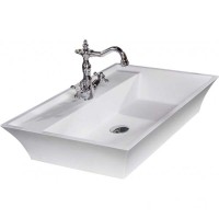 Раковина Boheme NeoArt 67 811 Белая фаянс накладная