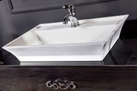 Раковина Boheme NeoArt 67 811 Белая фаянс накладная
