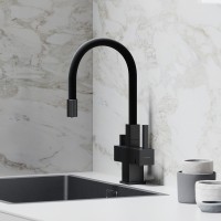 Смеситель для кухни Sancos Arno SC4005MB Черный матовый латунь