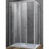 Душевой уголок Vincea Soft 150х100 VSR-3SO1015CL профиль Хром стекло прозрачное