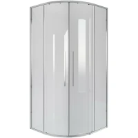Душевой уголок Niagara Nova 100х100 NG-6627-34 профиль Хром стекло прозрачное