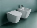 Комплект унитаза Ceramicanova Union CN4009T с инсталляцией Berges Atom 410 040332 с сиденьем Микролифт и Черной матовой клавишей смыва фарфор подвесной