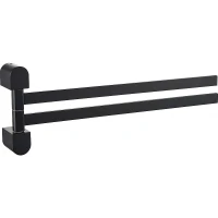 Полотенцедержатель Wonzon & Woghand Carbon WW-7731 поворотный цвет Черный