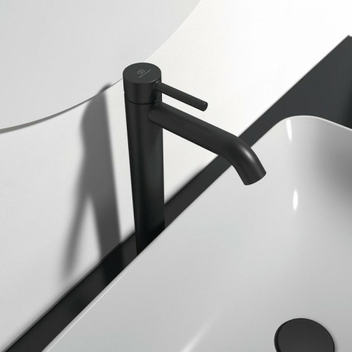 Смеситель для раковины Ideal Standard Ceraline BC269XG Silk Black латунь