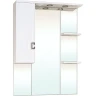 Зеркало со шкафом Bellezza Миа 85 L 4637714002011 с подсветкой Белое