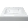 Раковина Azario Mario 60 CS00078506 на стиральную машину Белая искусственный камень (литьевой мрамор) подвесная, на стиральную машину