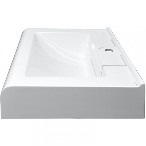 Раковина Azario Mario 60 CS00078506 на стиральную машину Белая искусственный камень (литьевой мрамор) подвесная, на стиральную машину