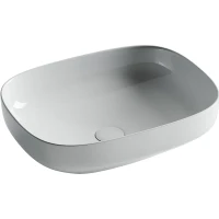 Раковина-чаша Ceramicanova Element 50 CN5031 Белая фарфор накладная