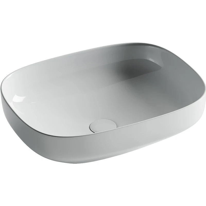 Раковина-чаша Ceramicanova Element 50 CN5031 Белая фарфор накладная