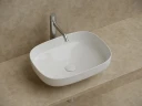 Раковина-чаша Ceramicanova Element 50 CN5031 Белая фарфор накладная