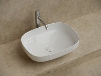 Раковина-чаша Ceramicanova Element 50 CN5031 Белая фарфор накладная