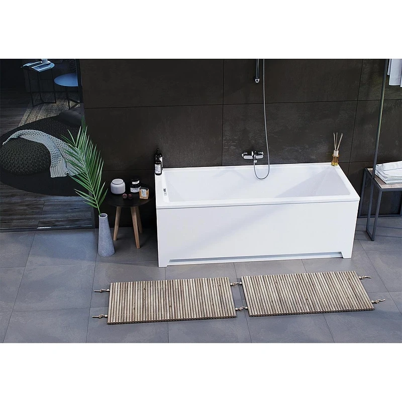 Акриловая ванна Azario Emilia 170х70 AV.0011270 цвет Белый