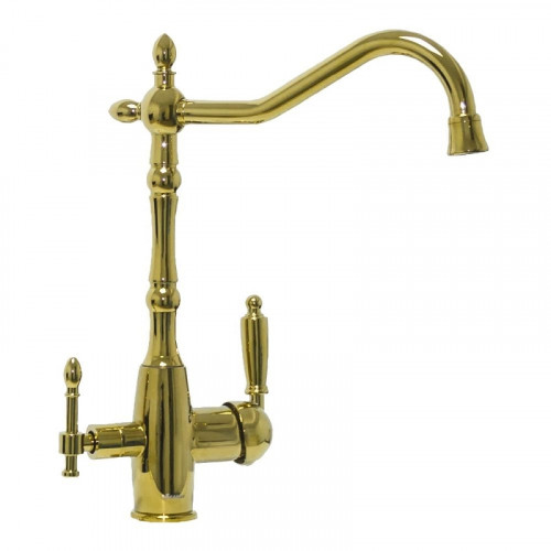Смеситель для кухни Seaman Barcelone SSL-5387-SP цвет Полированное золото