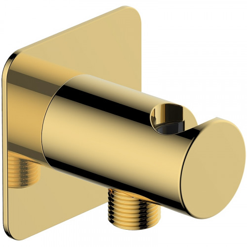 Гигиенический душ со смесителем WasserKRAFT Ems A7651.280.238.216 Золото глянцевое латунь встраиваемый