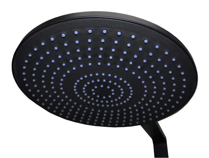 Душевая система Azario Deepsea AZ-679008DB9PA с термостатом цвет Черный