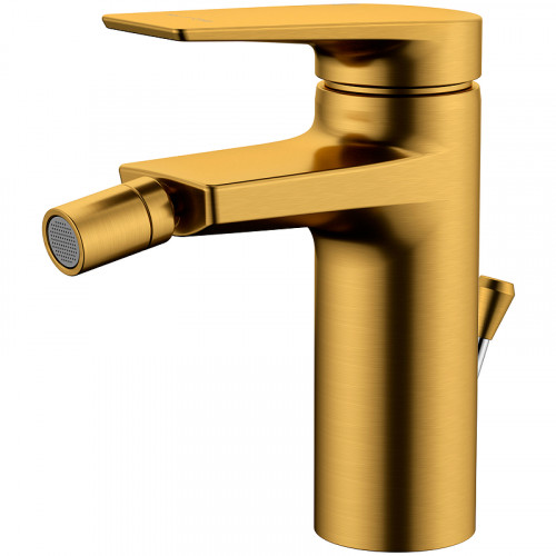 Смеситель для биде WasserKRAFT Aisch 5506 Золото матовое латунь