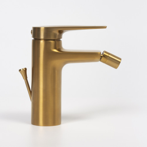 Смеситель для биде WasserKRAFT Aisch 5506 Золото матовое латунь