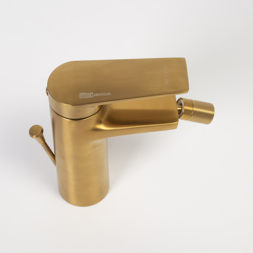 Смеситель для биде WasserKRAFT Aisch 5506 Золото матовое латунь
