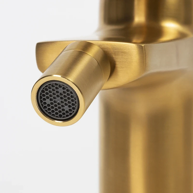 Смеситель для биде WasserKRAFT Aisch 5506 Золото матовое латунь