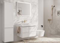Смеситель для раковины Hansgrohe Tecturis E 73070140 Бронза латунь