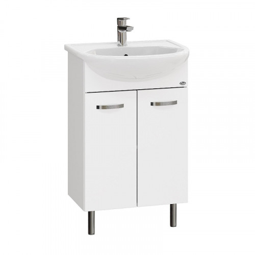 Тумба под раковину Onika Коралл 50 105032 цвет Белый